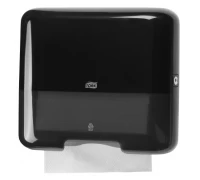  Tork Мини диспенсер Tork для листовых полотенец Singlefold (ZZ/C-сложения) черный 553108