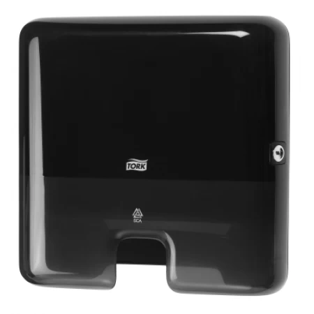 Tork Диспенсер Tork Xpress мини для листовых полотенец сложения Multifold черный 552108