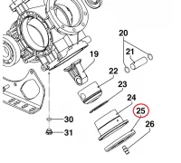 Мембрана насоса Ø 125 (VITON) насоса IDS1501/1701/2001