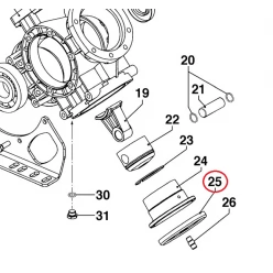 Мембрана насоса Ø 125 (VITON) насоса IDS1501/1701/2001