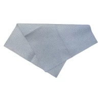 Искусственная замша перфорированная голубая 40х55, 300gsm(коробка 200шт)