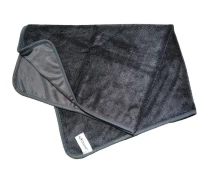 Микрофибра темная 70х90, 520 gsm, с логотипом, в упаковке (коробка 40шт)