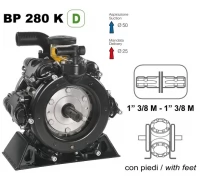 Насос мембранный Comet® серия BP280 D (248л/мин, 20 бар), вал ВОМ 13/8