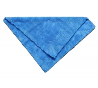 Микрофибра, махровая, голубая 40х40, 450 gsm(упаковка 40шт)