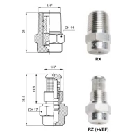 Полоконусные форсунки RX RZ