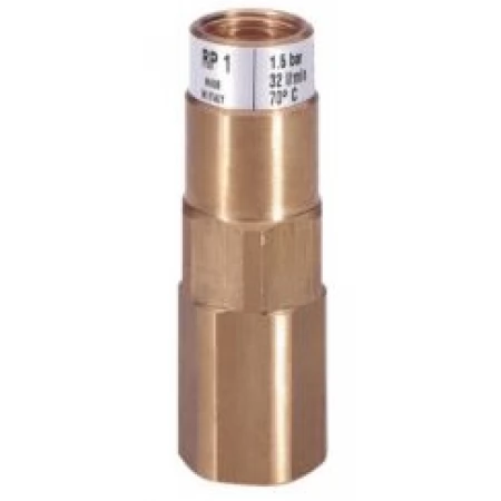 Клапан регулятор входного давления: RP1 1/2 г. 1/2 г. 70°C 1,5 бар
