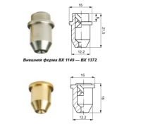 Полноконусные форсунки BX BJ (Фланец)