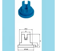 Распылитель Geoline RS 110-10 голуб. (пластм.)