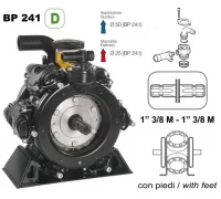 Насос мембранный Comet® серия BP241 D с пред.клапаном (222 л/мин, 20 бар), вал ВОМ 13/8