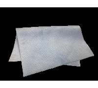 Искусственная замша перфорированная голубая 40х55, 300gsm(коробка 300шт)
