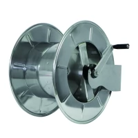 Барабан ручной для рукава 100м. 1/2 (нерж.)1/2ш.1/2ш. 400 бар