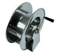 Барабан руч усиленный ATEX для рук 25м. 1/2 35м 3/8 50м 1/4 (нерж. AISI 316) 1/2ш.1/2ш. 200 бар