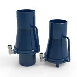 Выходное устройство Вентури, 3x AP2, DN 100 - 4 X резьба, 263/160 + Комплект шаров DN100