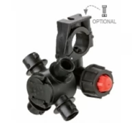 Корпус 4-х позиционный D22 F10 (правый)