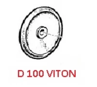 Мембрана насоса Ø 100 (VITON) насоса APS51/61/71(1х3), APS96/IDS960(1х4)