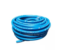 Шланг синий обрезиненный для пищевой промышленности DN12, 80 бар, 150 °C, AQUAFOAM Foodjet
