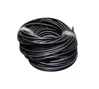 Шланг высокого давления черный гладкий flexy 1SС DN6 300 бар +100 °C