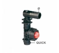 Корпус 1-на позиционный шланового типа D3/4(19mm.) с нижним креплением, концевой