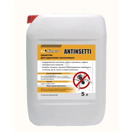 Средство для смыва следов насекомых ANTINSETTI 5л.