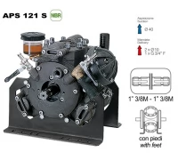 Насос мембранный Comet серия APS 121 S (усиленное крепление) (115 л/мин, 50 бар), вал ВОМ 13/8