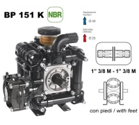 Насос мембранный Comet® серия BP151 (138 л/мин, 20 бар), вал ВОМ 13/8