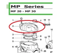 Крышка насоса MP20