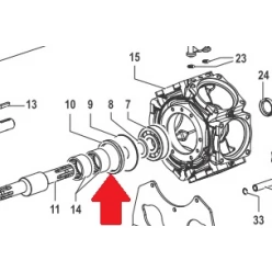 Кольцо 5хD83х10 насоса BP300 (1х2)