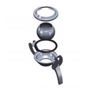 Приварная муфта D120 KIT черная сталь