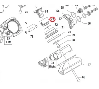 Поршень APS96 Ø58