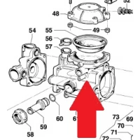 Корпус насоса MC20 - MC25