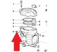 Гайка корпуса насоса BP20 - MP20 (1х4)