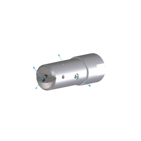 Роторная насадка тип-B DN&gt,55 ( B45 ) 1/2” BSP 163.3 l/min 1400 бар вставки 4xM4