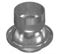 Шаровой ниппель с резьбой GAS/BSPT 100х4
