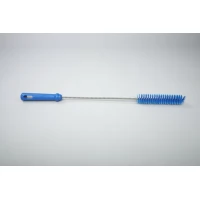 Ерш для чистки труб/бутылок средней жесткости, полиэстер - 40х150х500 мм., синий