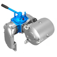 Всасывающая группа PR 250, ручной клапан, левое вращение