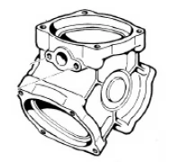 Корпус насоса BP 105/125