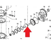 Коленвал насоса MC20 - MC25