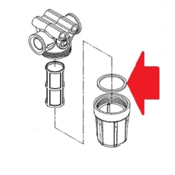 Уплотнительное кольцо 40,4x47,5x2,5 EPDM