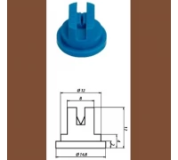 Распылитель Geoline AZ 110-05 корич. (пластм.)