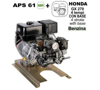 Насос мембранный Comet серия APS 61 (63,2 л/мин, 40 бар) c бенз. дв. Honda GX 270