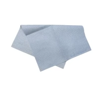 Искусственная замша перфорированная голубая 40х55, 300gsm, с логотипом, в упаковке (коробка 160шт)