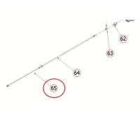Трос подъема скребка Comet CRS 85BYT